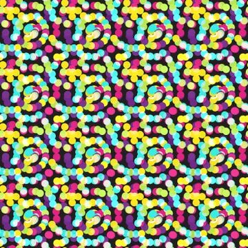 Dot pattern. Seamless vector background Illustrazione stock