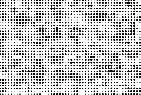Dot pattern texture, circle halftone dot background black abstract Stock Illustration