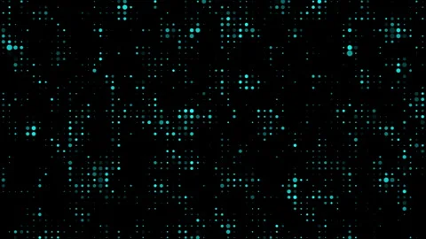 Dot Pattern Video Animated Background Stock Footage 346664035