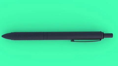 Dot pen with different background Stock Illustration
