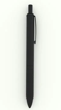 Dot pen with different background Stock Illustration