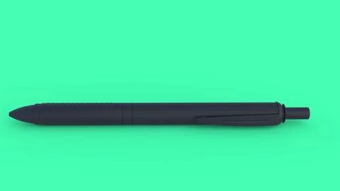 Dot pen with different background Stock Illustration