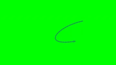 Dot pulse radar motion arrow top alert banner green screen Stock Footage 344648214