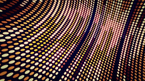 Dot Seamless pattern. Loop abstract motion background. Stock Footage 117505698