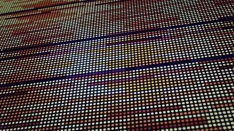 Dot Seamless pattern. Loop abstract motion background. Stock Footage 117508005