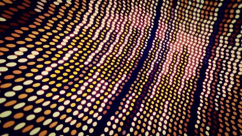 Dot Seamless pattern. Loop abstract motion background. Stock Footage 117510346