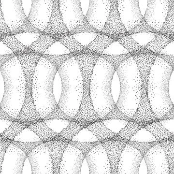 Dot tiled pattern Abstract linear circle texture Stock Illustration