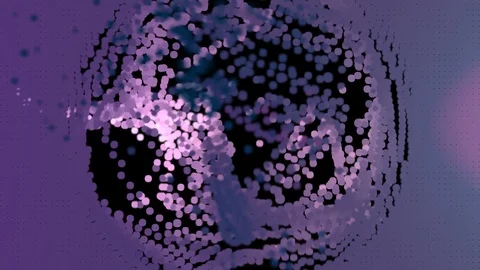 Dot Transition Animation Stock Footage 106905643