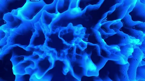 Dot Waves Liquid Background Texture Stock Footage 273696786