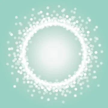 Dot white circle Stock Illustration
