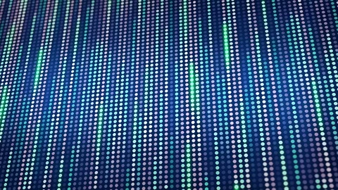 DotBack Seamless dots pattern. Loop abstract motion background. Stock Footage 116882190