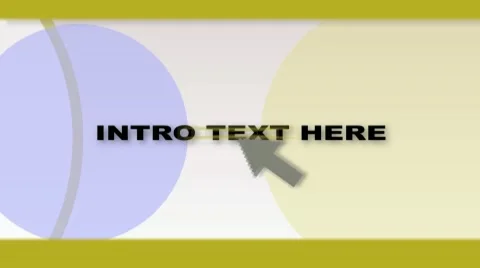 Dotcom intro text Stock After Effects