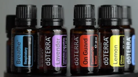 Doterra Essential Oils Stock Footage 134242155