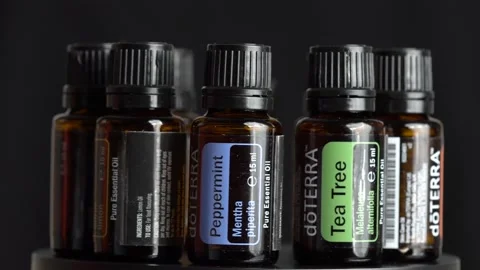 Doterra Essential Oils Stock Footage 134242158