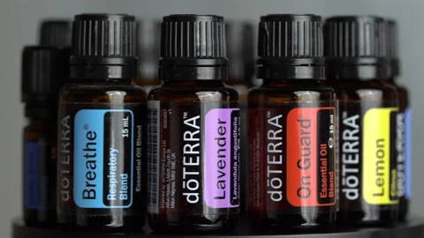 Doterra Essential Oils Stock Footage 134242180