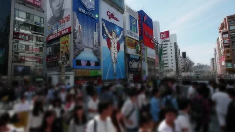 Dotonbori, Osaka Stock Footage 327780553