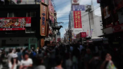 Dotonbori, Osaka Video stock 327784976