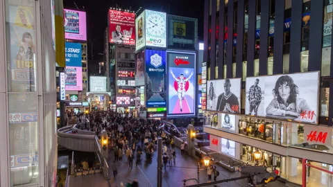 Dotonbori Timelapse Stock Footage 234683992