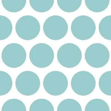 Dots 2-54Tile pastel vector pattern with green polka dots on white background Stock Illustration