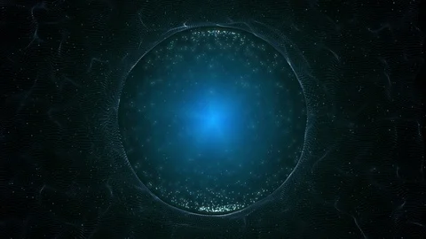 Dots and Circles Dynamic Video background Stock Footage 120464507