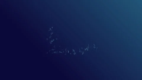 Dots and line with abstract network innovation technology Stock Footage 127326278