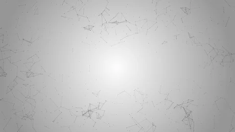 Dots and line with abstract network innovation technology Stock Footage 127326740