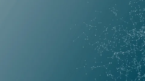 Dots and line with abstract network innovation technology 스톡 동영상 127327345