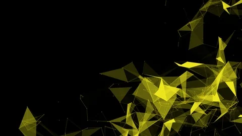 Dots and line with abstract network innovation technology 스톡 동영상 127327580