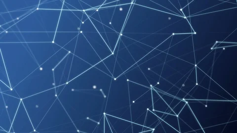 Dots and line with abstract network innovation technology 스톡 동영상 127327748