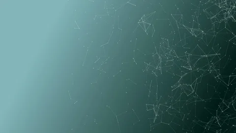 Dots and line with abstract network innovation technology 스톡 동영상 127327916