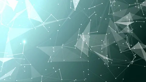 Dots and line with abstract network innovation technology 스톡 동영상 127328104