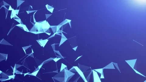 Dots and line with abstract network innovation technology 스톡 동영상 127328688