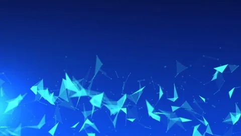 Dots and line with abstract network innovation technology 스톡 동영상 127354673