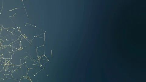 Dots and line with abstract network innovation technology 스톡 동영상 127354799