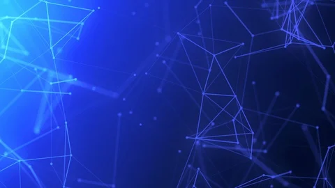 Dots and line with abstract network innovation technology 스톡 동영상 127355425