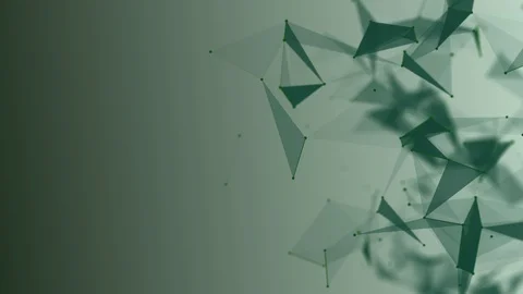 Dots and line with abstract network innovation technology 스톡 동영상 127357085