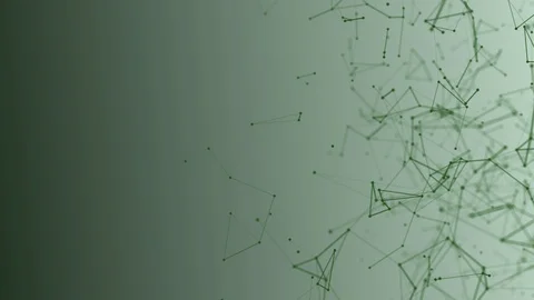 Dots and line with abstract network innovation technology 스톡 동영상 127357376