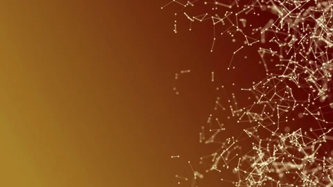 Dots and line with abstract network innovation technology 스톡 동영상 127359213