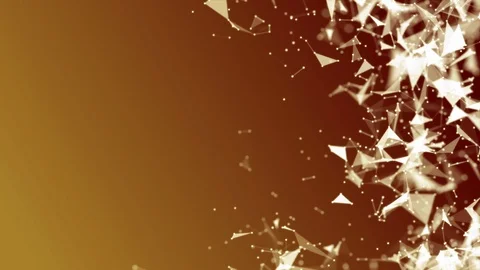 Dots and line with abstract network innovation technology 스톡 동영상 127359725