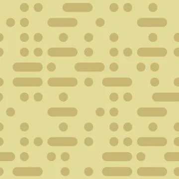 Dots and lines abstract seamless pattern Illustrazione stock