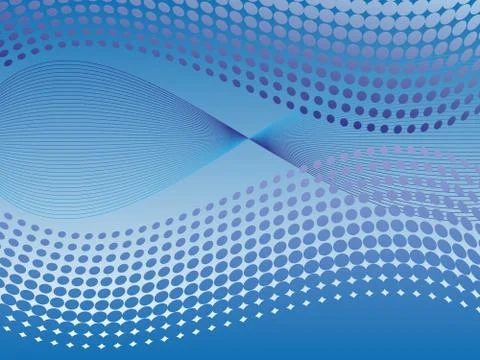 Dots and lines background Illustrazione stock