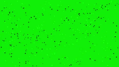 Dots Animated - Chroma Key Green Screen Footage Video stock 337045765