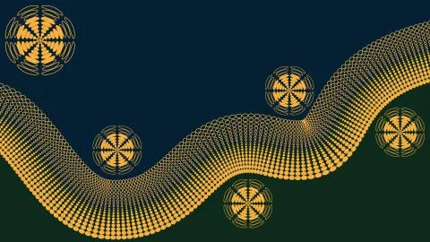 Dots background Stock Illustration