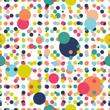 Dots background, pattern. Polka design vector. Stockillustratie