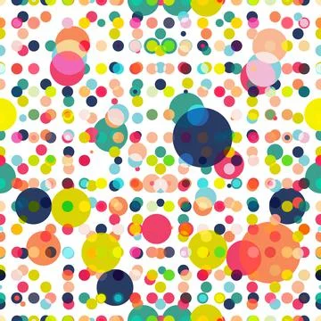 Dots background, pattern. Polka design vector. Stock Illustration