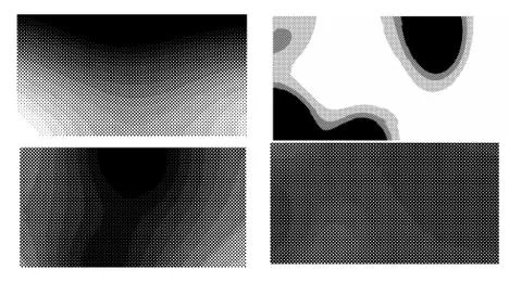 Dots Background. Set grunge Pattern. Pop art Fade Overlay. Black and White Te Illustrazione stock