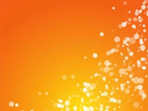 Dots background yellow orange 스톡 일러스트