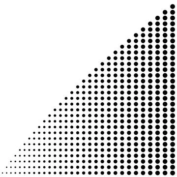 Dots Black and White Background Monochrome Pattern Stock Illustration