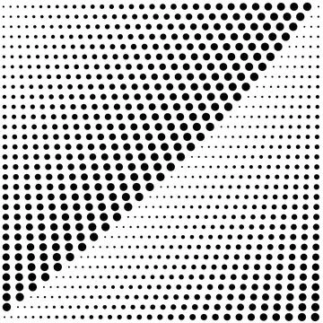 Dots Black and White Background Monochrome Pattern Stock Illustration
