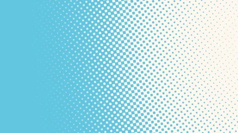 Dots of blue and white on dynamic halftone background Stock-Footage 285693268